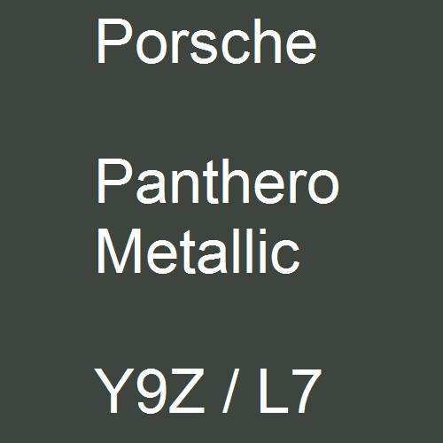 Porsche, Panthero Metallic, Y9Z / L7.